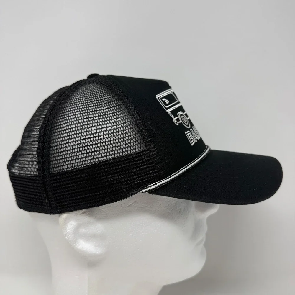The North Face Base Camp Van Trucker Rope Hat Black Mesh Snapback NF0A3KGC